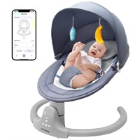 WFF4264  TEAYINGDE Baby Swing Bluetooth 5 Speeds