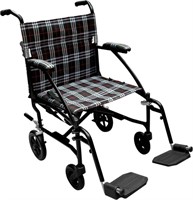 DRIVE MEDICAL FLY LITE TRANSPORT WHEELCHAIR