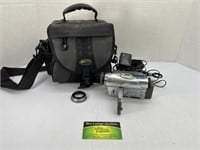 Canon Video Camera With Carrying Case
