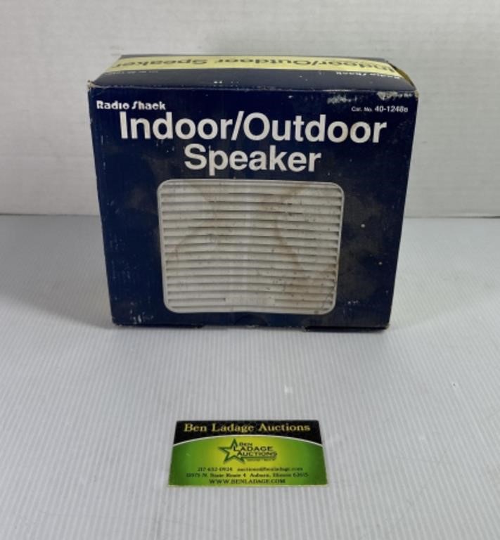 Indoor/Outdoor Speaker