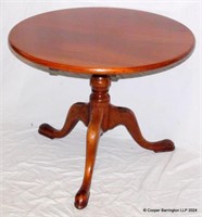 Vintage Mahogany Tripod Table.