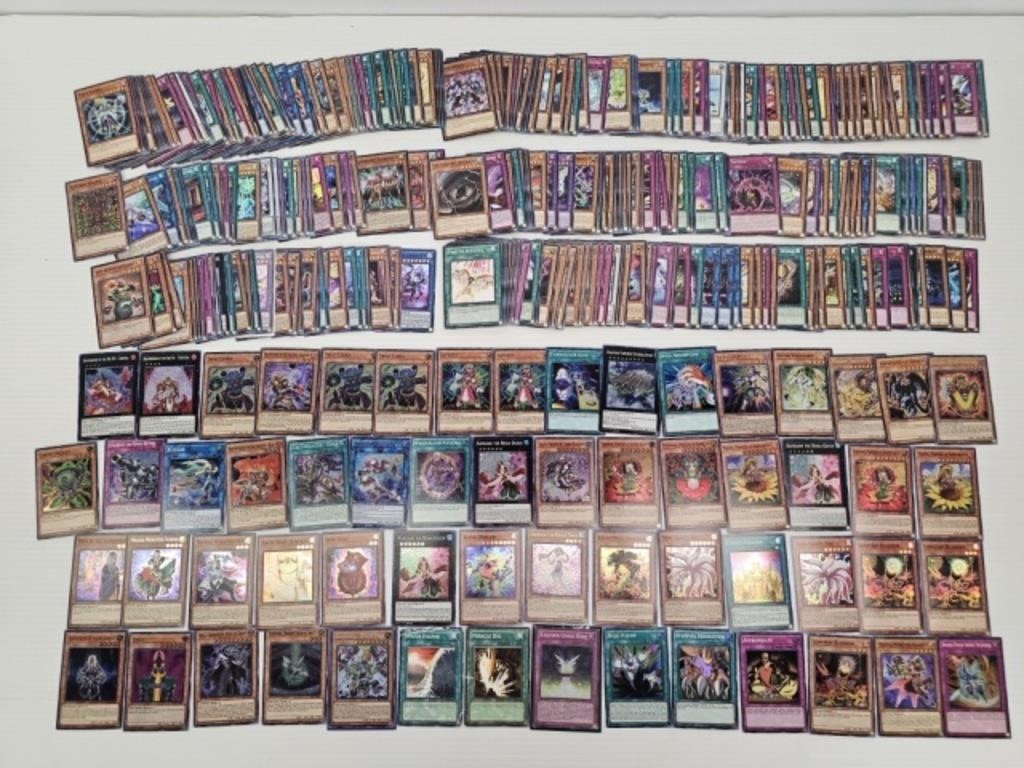 400 YUGIOH CARDS- MOSTLY 2011 & NEWER-116 GLOSSIES