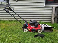22" Toro self-propelled bagging lawn mower
