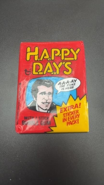 1976 Happy Days Trading Card Pack NEW
