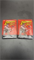 Two Indiana Jones Trading Cards Packs NEW