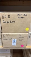 Lot of 2 Boxes of Sports Cards Variety