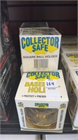 Lot of 5 Collector Safe Baseball Holders