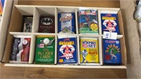 Box Lot of Assorted Trading Card Packs