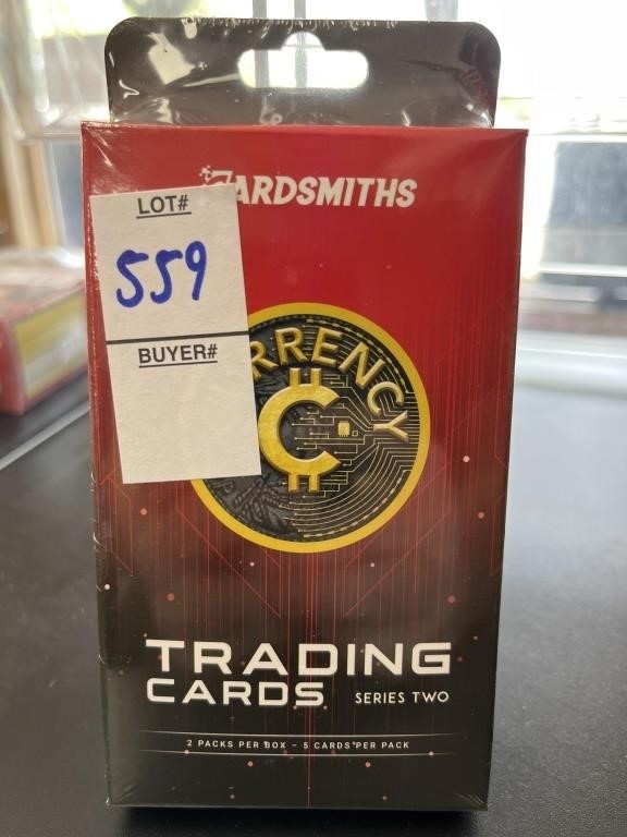 CURRENCY TRADING CARDS SERIES 2 SEALED