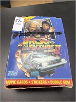 1989 BACK TO THE FUTURE TRADING CARDS 12 SEALED