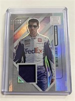 NASCAR DENNY HAMLIN RACE WORN RELIC CARD PANINI