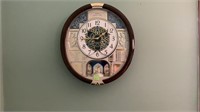 Seiko Melodie’s in motion 16" x 16" wall clock