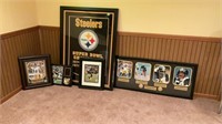 (5) Steelers pictures, various sizes