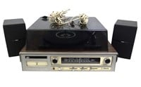 ROBERTS R-9D25 TURNTABLE & RCA SPEAKERS RT2250