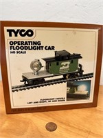 Tyco Operating Floodlight Car