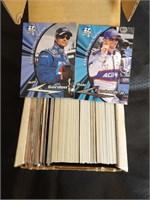 Box of 1997 Upper Deck and 1999 Presspass NASCAR