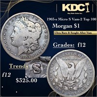 1903-s Micro S Morgan Dollar Vam-2 Top 100 1 Grade