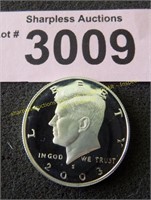 Proof 2003 Kennedy half dollar