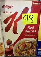 special k red berries 2 bags