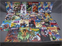 25 Vintage Assorted Comics Mostly Marvel