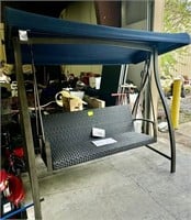 sunbrella woven pation swing