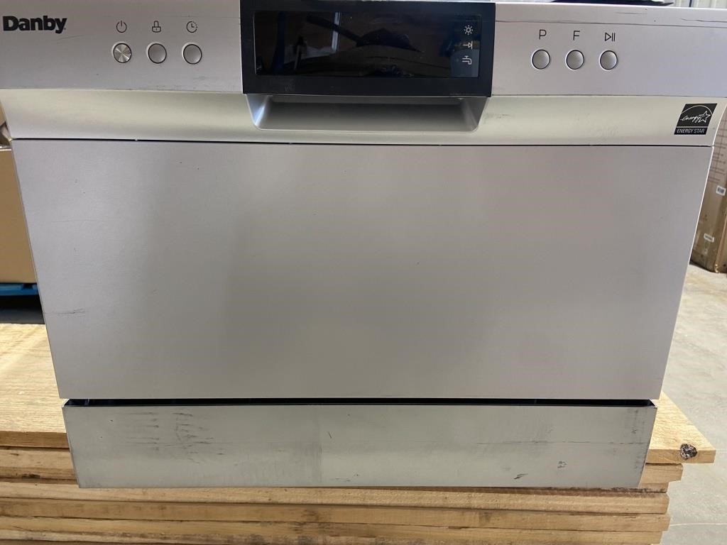 Used/Untested Danby Countertop Dishwasher