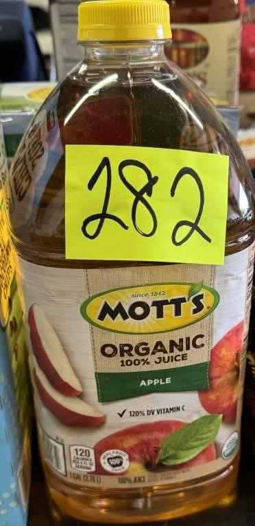 motts organic apple juice 1 gallon