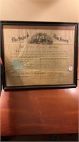 1864 Civil War document