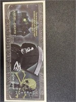 Grim reaper death novelty Banknote
