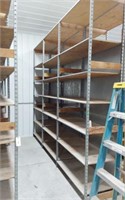 3 SECTION SHELVING UNIT- NO CONTENTS- 
BUYER IS