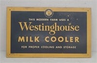 Masonite Westinghouse Milk Cooler Sign