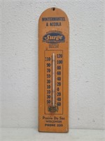 Surge Wooden Thermometer