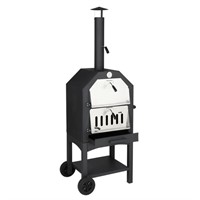 B9756  Winado Wood Burning Pizza Oven 25.98 Black