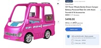 W509 Wheels Barbie Dream Camper