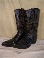 DAN POST Black leather boots #2240 -Size 9D -