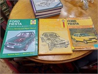 Collection of Haynes Car Manuals - all Ford Models
