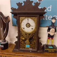American Gingerbread Mantle Clock