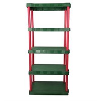 Santa's 5-Shelf Storage  Red/Green