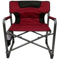 Ozark Trail XXL Director Chair  Red  10lbs