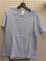 Medium T-shirt blue 100% cotton