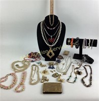 Costume Jewelry: Necklaces, Watch, Bracelets and