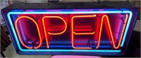 Neon "Open" Sign