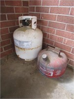 PROPANE TANK & GAS CAN - PICK UP ONLY