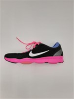 Nike Zoom womens shoes black and hot pink size 7W