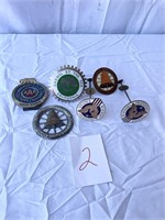 Box of Auto Radiator Badges