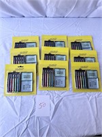 10 Sets Colored Handles Small Screwdrivers