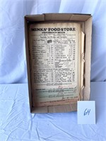 Mink's Food Store Groceries Ads