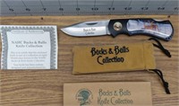 Bucks and bulls knife collection Pocket knife