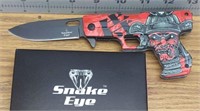 Snake eye gun knife