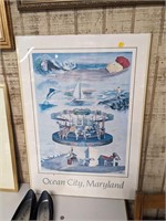 VTG Ocean City, Maryland Poster 20 x 28